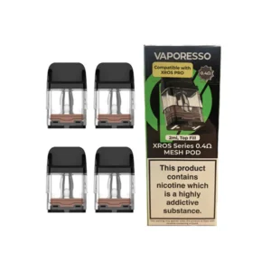 Vaporesso XROS Series Corex 2.0 Replacement Pods 2ml (0.4Ω/06Ω/0.8Ω/1.0Ω/1.2Ω) 2
