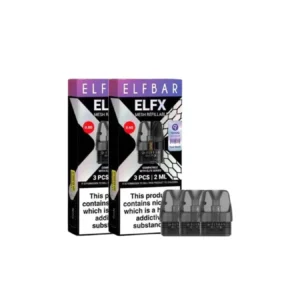 Elf Bar ELFX Empty Refillable Pods 2ml – 3 pcs