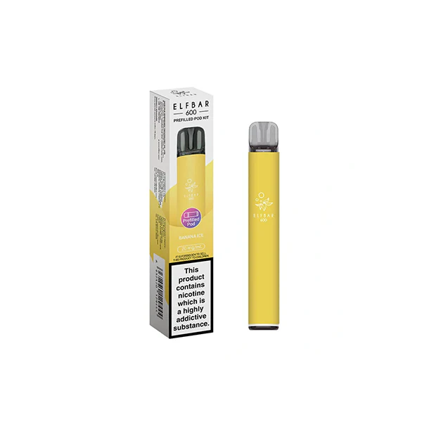 20mg Elf Bar 600 Prefilled Pod Vape Kit 600 Puffs 5 20mg Elf Bar 600 Prefilled Pod Vape Kit 600 Puffs 5