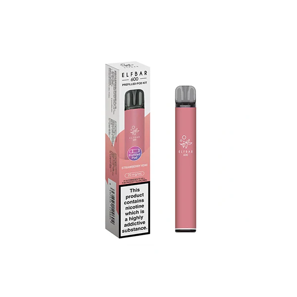 20mg Elf Bar 600 Prefilled Pod Vape Kit 600 Puffs 14 20mg Elf Bar 600 Prefilled Pod Vape Kit 600 Puffs 14