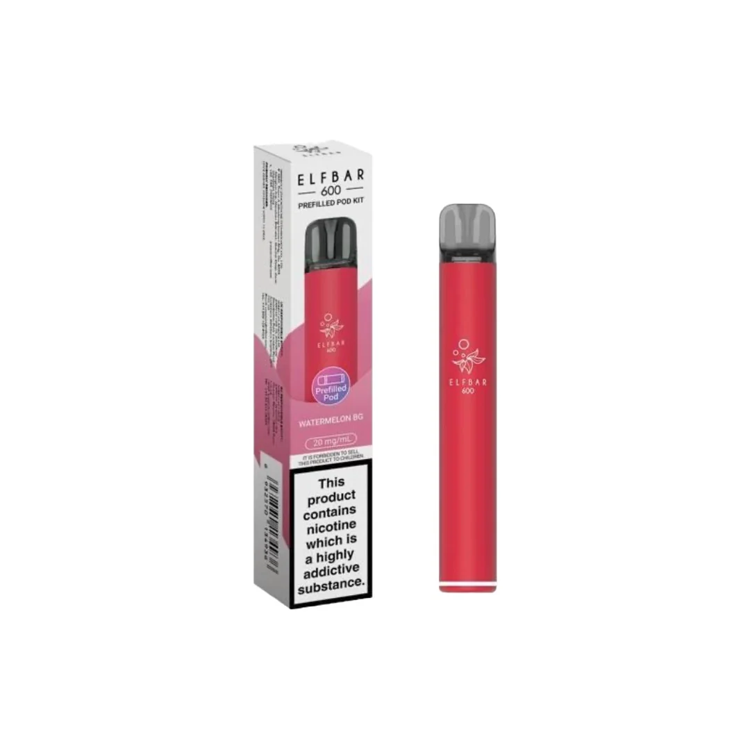 20mg Elf Bar 600 Prefilled Pod Vape Kit 600 Puffs 24 20mg Elf Bar 600 Prefilled Pod Vape Kit 600 Puffs 24