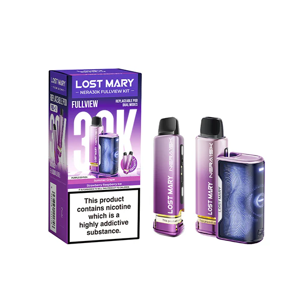 20mg LOST MARY Nera 30K Multi Edition Prefilled Pod Vape Kit – 30000 Puffs 10 20mg LOST MARY Nera 30K Multi Edition Prefilled Pod Vape Kit – 30000 Puffs 10