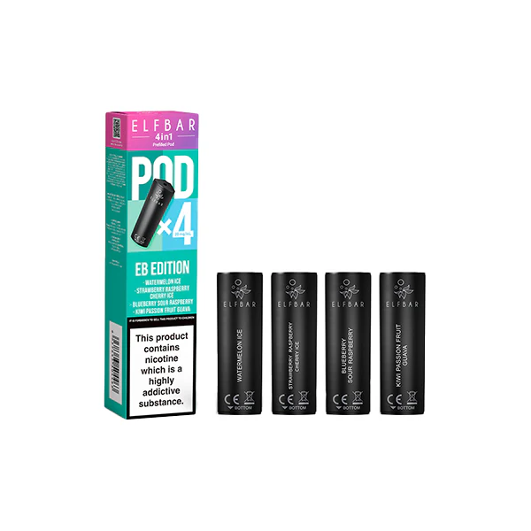 20mg Elf Bar 4 in 1 Multi Edition Prefilled Pods 2ml – 4Pcs 6 20mg Elf Bar 4 in 1 Multi Edition Prefilled Pods 2ml – 4Pcs 6