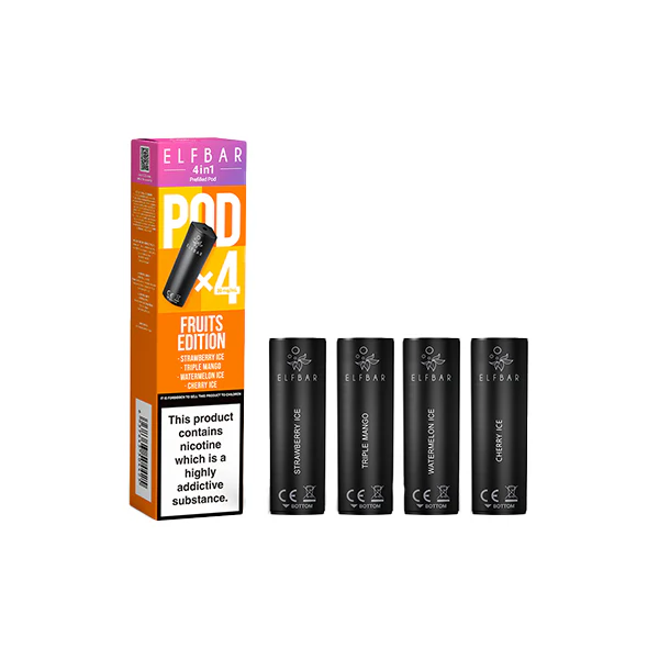 20mg Elf Bar 4 in 1 Multi Edition Prefilled Pods 2ml – 4Pcs 7 20mg Elf Bar 4 in 1 Multi Edition Prefilled Pods 2ml – 4Pcs 7
