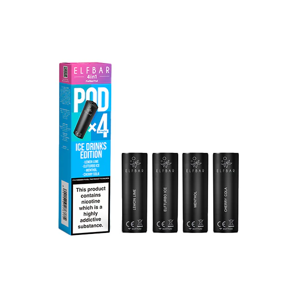 20mg Elf Bar 4 in 1 Multi Edition Prefilled Pods 2ml – 4Pcs 8 20mg Elf Bar 4 in 1 Multi Edition Prefilled Pods 2ml – 4Pcs 8