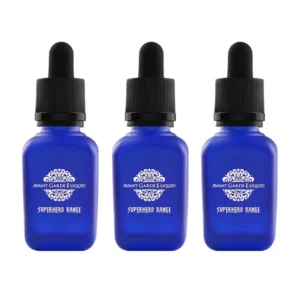 0mg Avant Garde E-liquid Superhero Range Range Glass Shortfill 30ml (Various VG/PG) (BUY 1 GET 1 FREE)
