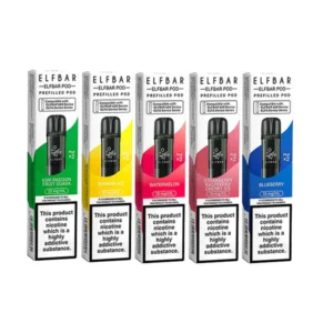 20mg Elf Bar 600 Prefilled Pods 2ml 1200 Puffs – 2 Pcs