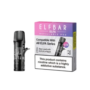 Elf Bar ELFA Empty Refillable Pods 2ml – 2 pcs