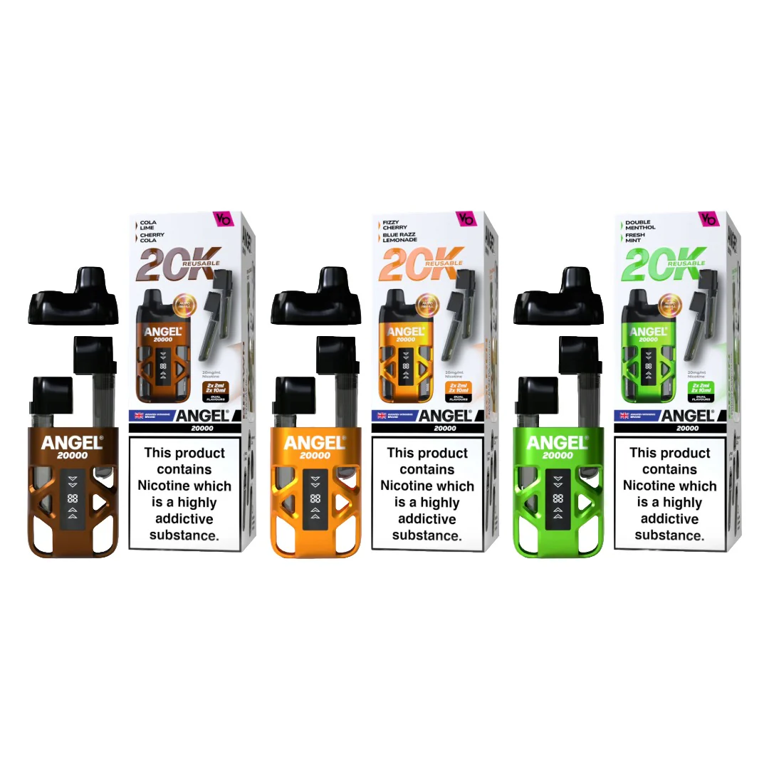 20mg Angel 20000 by Vapes Bars Duel Prefilled Pod Vape Kit 20000 Puffs 3 20mg Angel 20000 by Vapes Bars Duel Prefilled Pod Vape Kit 20000 Puffs 3