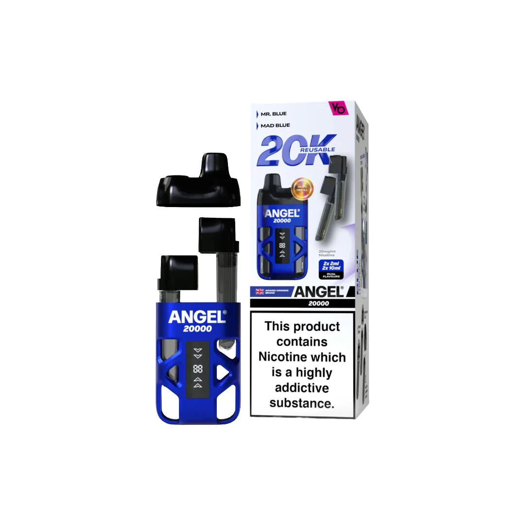 20mg Angel 20000 by Vapes Bars Duel Prefilled Pod Vape Kit 20000 Puffs 4 20mg Angel 20000 by Vapes Bars Duel Prefilled Pod Vape Kit 20000 Puffs 4