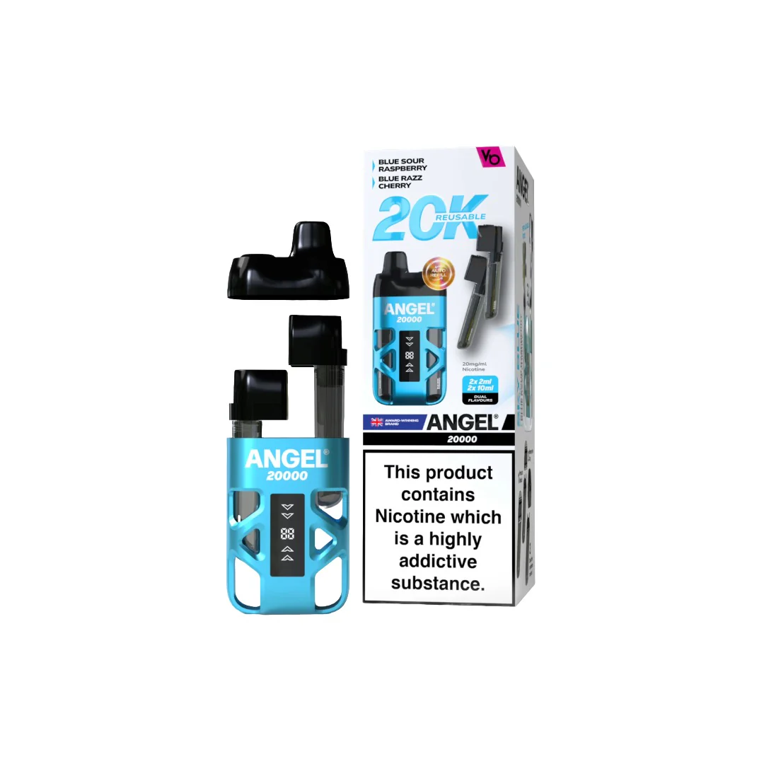 20mg Angel 20000 by Vapes Bars Duel Prefilled Pod Vape Kit 20000 Puffs 5 20mg Angel 20000 by Vapes Bars Duel Prefilled Pod Vape Kit 20000 Puffs 5