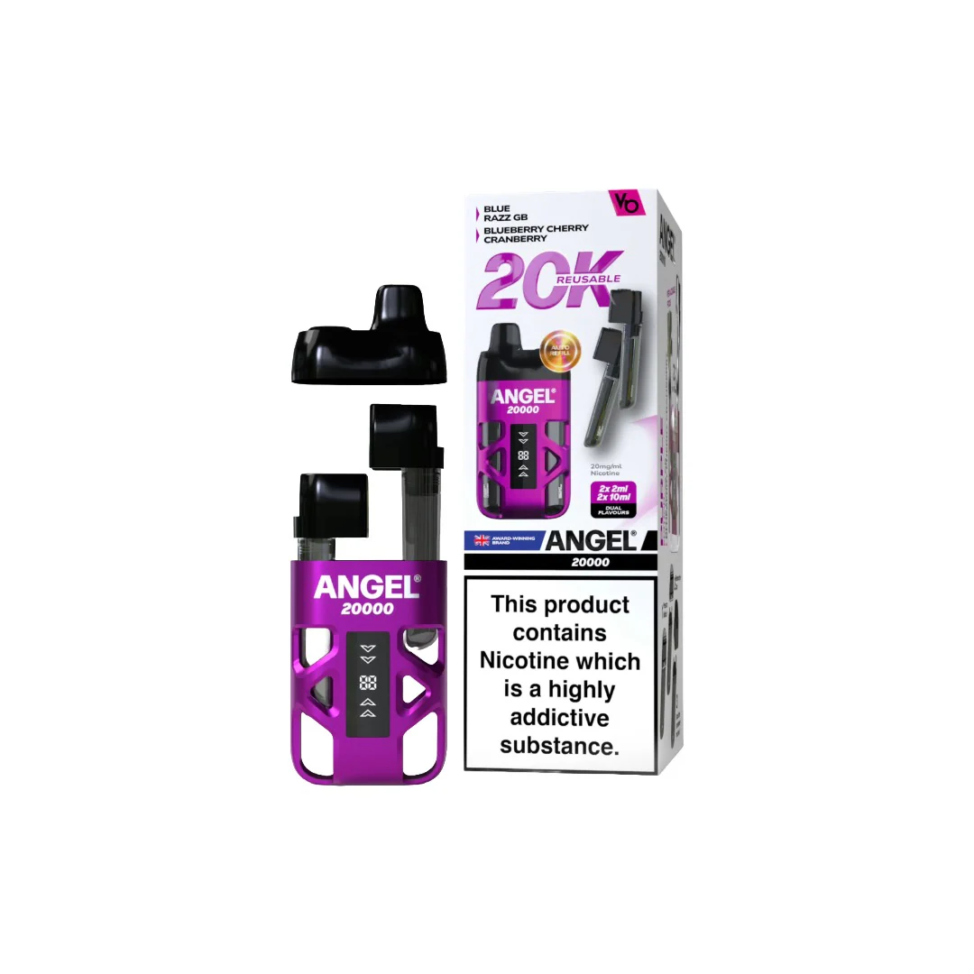 20mg Angel 20000 by Vapes Bars Duel Prefilled Pod Vape Kit 20000 Puffs 8 20mg Angel 20000 by Vapes Bars Duel Prefilled Pod Vape Kit 20000 Puffs 8