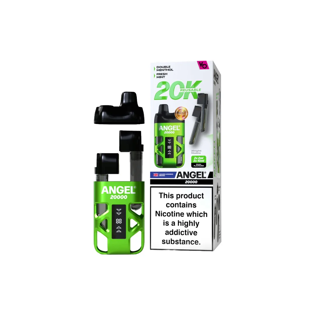 20mg Angel 20000 by Vapes Bars Duel Prefilled Pod Vape Kit 20000 Puffs 9 20mg Angel 20000 by Vapes Bars Duel Prefilled Pod Vape Kit 20000 Puffs 9