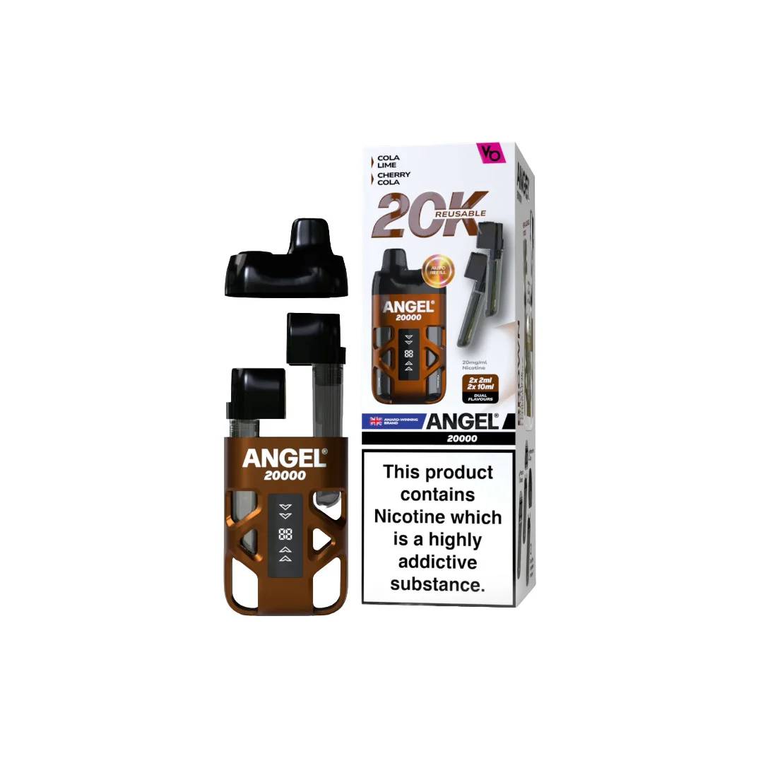 20mg Angel 20000 by Vapes Bars Duel Prefilled Pod Vape Kit 20000 Puffs 11 20mg Angel 20000 by Vapes Bars Duel Prefilled Pod Vape Kit 20000 Puffs 11