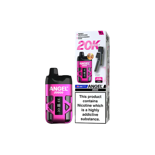 20mg Angel 20000 by Vapes Bars Duel Prefilled Pod Vape Kit 20000 Puffs 15 20mg Angel 20000 by Vapes Bars Duel Prefilled Pod Vape Kit 20000 Puffs 15