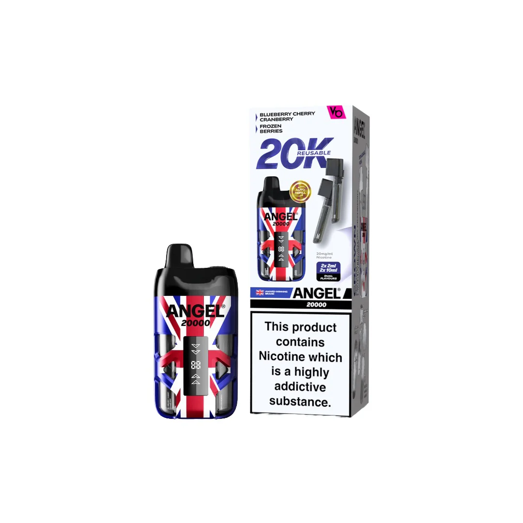 20mg Angel 20000 by Vapes Bars Duel Prefilled Pod Vape Kit 20000 Puffs 17 20mg Angel 20000 by Vapes Bars Duel Prefilled Pod Vape Kit 20000 Puffs 17
