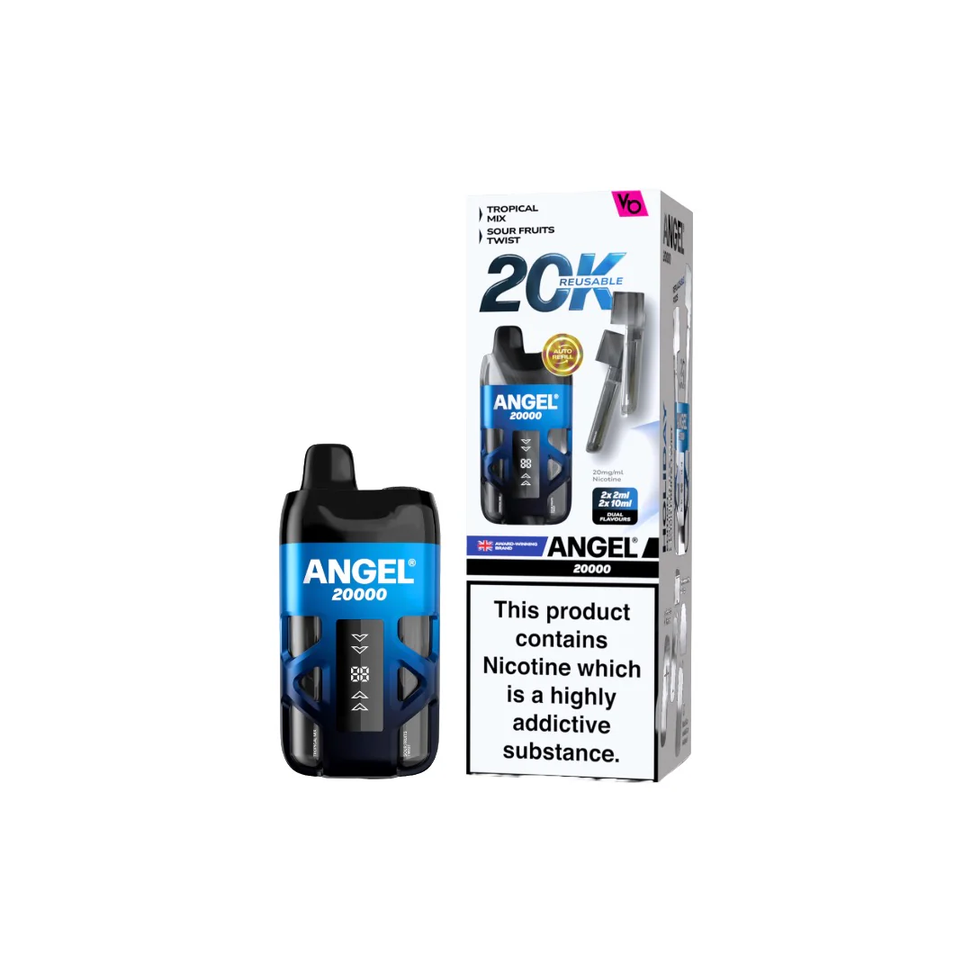 20mg Angel 20000 by Vapes Bars Duel Prefilled Pod Vape Kit 20000 Puffs 18 20mg Angel 20000 by Vapes Bars Duel Prefilled Pod Vape Kit 20000 Puffs 18