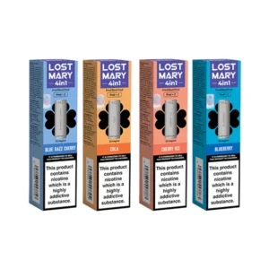 20mg Lost Mary 4in1 Prefilled Pods 1200 Puffs – 2 Pcs