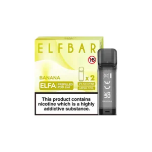 ELF Bar ELFA 20mg Replacement Prefilled Pods 2ml 1200 Puffs – 2 Pcs 2