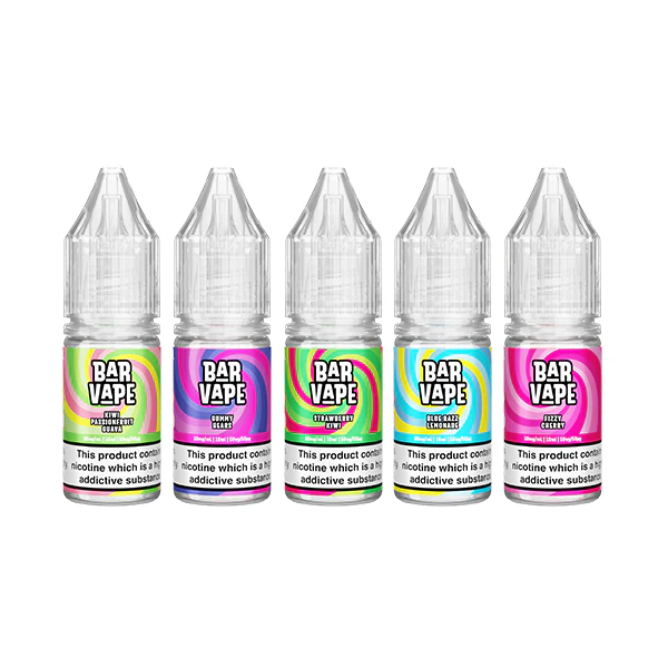 10mg Bar Vape 10ml Nic Salts (50VG/50PG) 3 10mg Bar Vape 10ml Nic Salts (50VG/50PG) 3