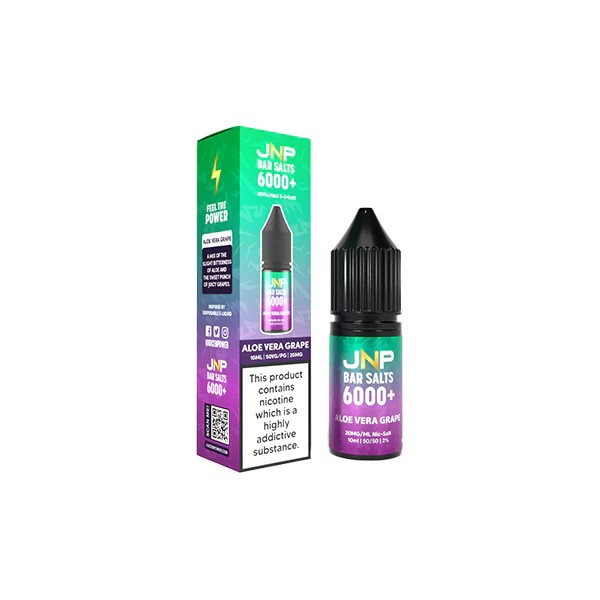 20mg JNP 6000+ Bar Salts 10ml (50VG/50PG) 4 20mg JNP 6000+ Bar Salts 10ml (50VG/50PG) 4