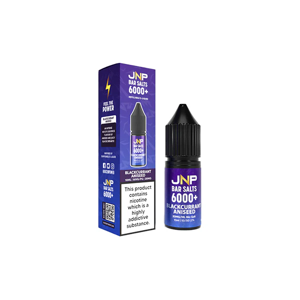 20mg JNP 6000+ Bar Salts 10ml (50VG/50PG) 6 20mg JNP 6000+ Bar Salts 10ml (50VG/50PG) 6