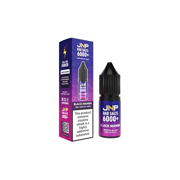 20mg JNP 6000+ Bar Salts 10ml (50VG/50PG) 7 20mg JNP 6000+ Bar Salts 10ml (50VG/50PG) 7