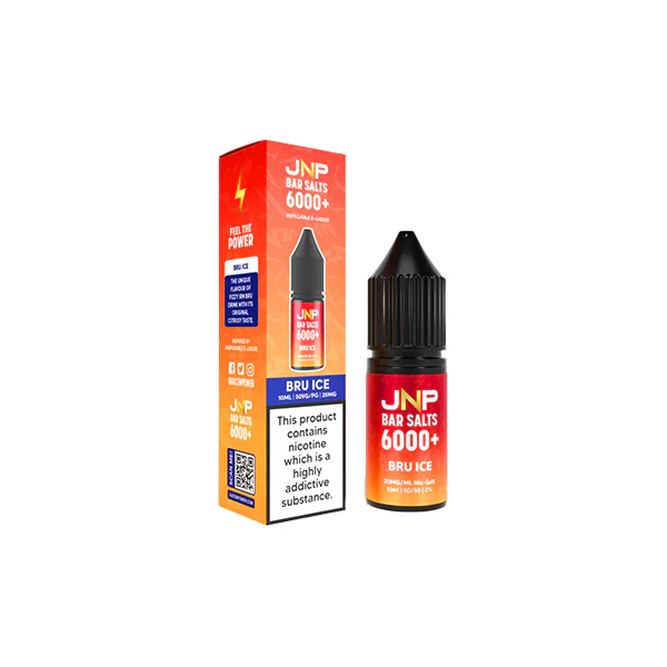 20mg JNP 6000+ Bar Salts 10ml (50VG/50PG) 14 20mg JNP 6000+ Bar Salts 10ml (50VG/50PG) 14