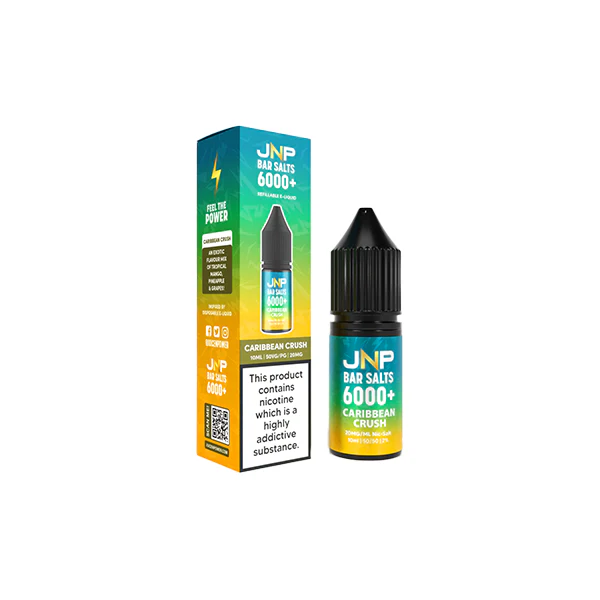 20mg JNP 6000+ Bar Salts 10ml (50VG/50PG) 15 20mg JNP 6000+ Bar Salts 10ml (50VG/50PG) 15