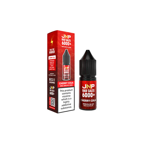 20mg JNP 6000+ Bar Salts 10ml (50VG/50PG) 16 20mg JNP 6000+ Bar Salts 10ml (50VG/50PG) 16