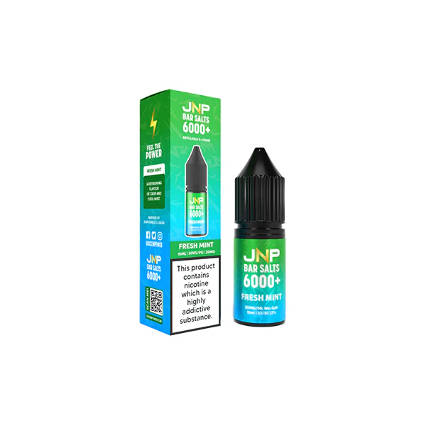 20mg JNP 6000+ Bar Salts 10ml (50VG/50PG) 19 20mg JNP 6000+ Bar Salts 10ml (50VG/50PG) 19