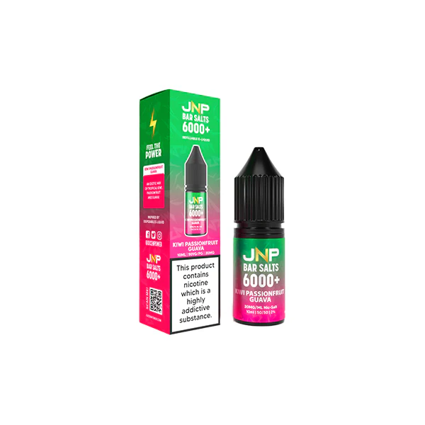 20mg JNP 6000+ Bar Salts 10ml (50VG/50PG) 21 20mg JNP 6000+ Bar Salts 10ml (50VG/50PG) 21