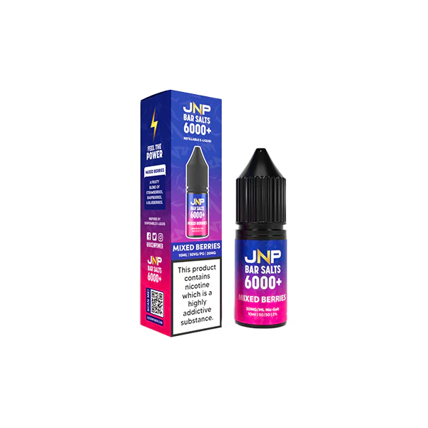 20mg JNP 6000+ Bar Salts 10ml (50VG/50PG) 22 20mg JNP 6000+ Bar Salts 10ml (50VG/50PG) 22