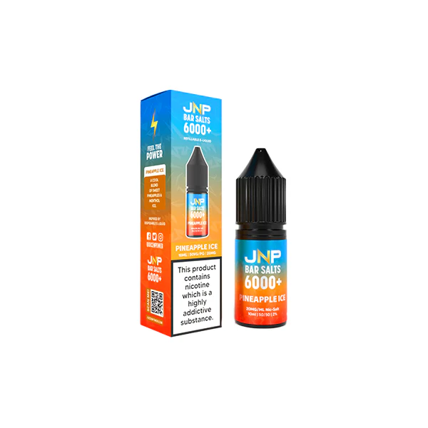 20mg JNP 6000+ Bar Salts 10ml (50VG/50PG) 24 20mg JNP 6000+ Bar Salts 10ml (50VG/50PG) 24