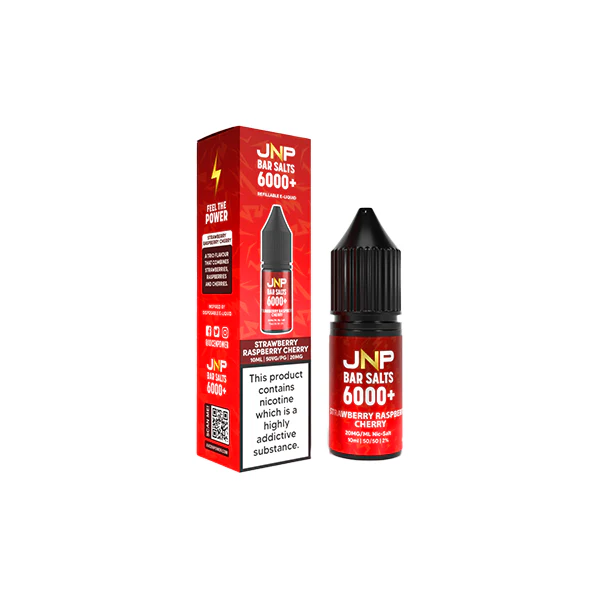 20mg JNP 6000+ Bar Salts 10ml (50VG/50PG) 26 20mg JNP 6000+ Bar Salts 10ml (50VG/50PG) 26