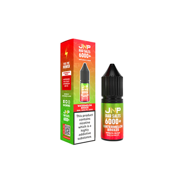 20mg JNP 6000+ Bar Salts 10ml (50VG/50PG) 28 20mg JNP 6000+ Bar Salts 10ml (50VG/50PG) 28