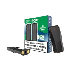 20mg Ezee POD+ Menthol Replacement Prefilled Pods 2ml 1200 Puffs – 2 Pcs