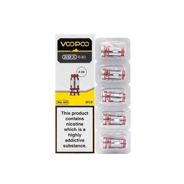 VooPoo PnP X Replacement Coils (0.15Ohm/0.2Ohm/0.3Ohm/0.6Ohm) 7 VooPoo PnP X Replacement Coils (0.15Ohm/0.2Ohm/0.3Ohm/0.6Ohm) 7