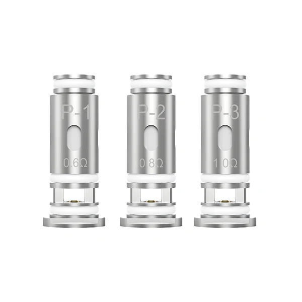 Smoant P Series Replacement Coils 3 Per Pack (0.6Ohm, 0.8Ohm, 1.0Ohm) 3 Smoant P Series Replacement Coils 3 Per Pack (0.6Ohm, 0.8Ohm, 1.0Ohm) 3