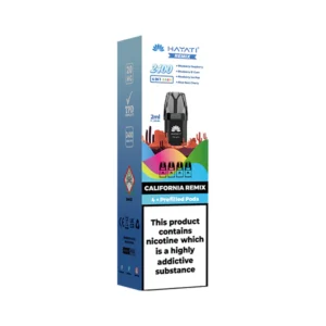20mg Hayati Remix 2400 Replacement Pods 2400 Puffs 2