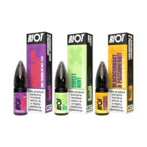 20mg RIOT X 10ml Nic Salts by Riot Squad (50VG/50PG)