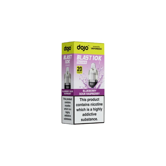 20mg Vaporesso Dojo Blast 10k Prefilled Pods 6 20mg Vaporesso Dojo Blast 10k Prefilled Pods 6