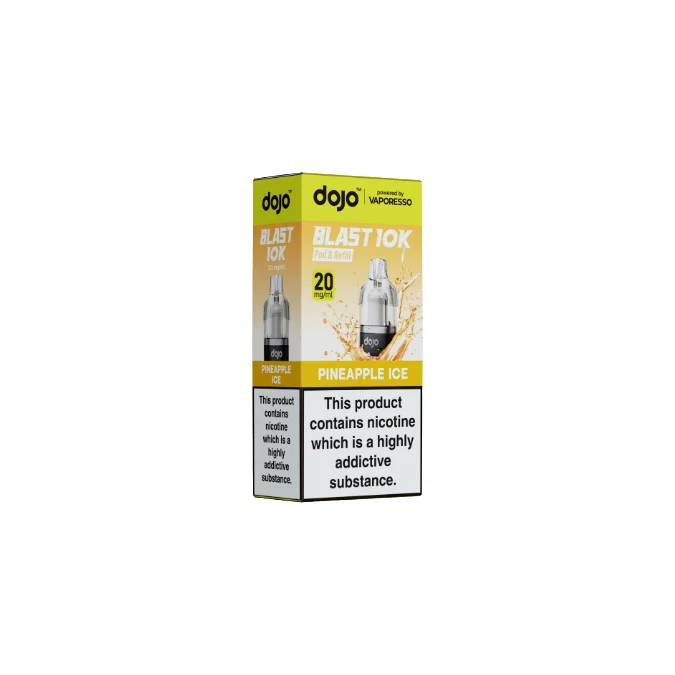 20mg Vaporesso Dojo Blast 10k Prefilled Pods 14 20mg Vaporesso Dojo Blast 10k Prefilled Pods 14