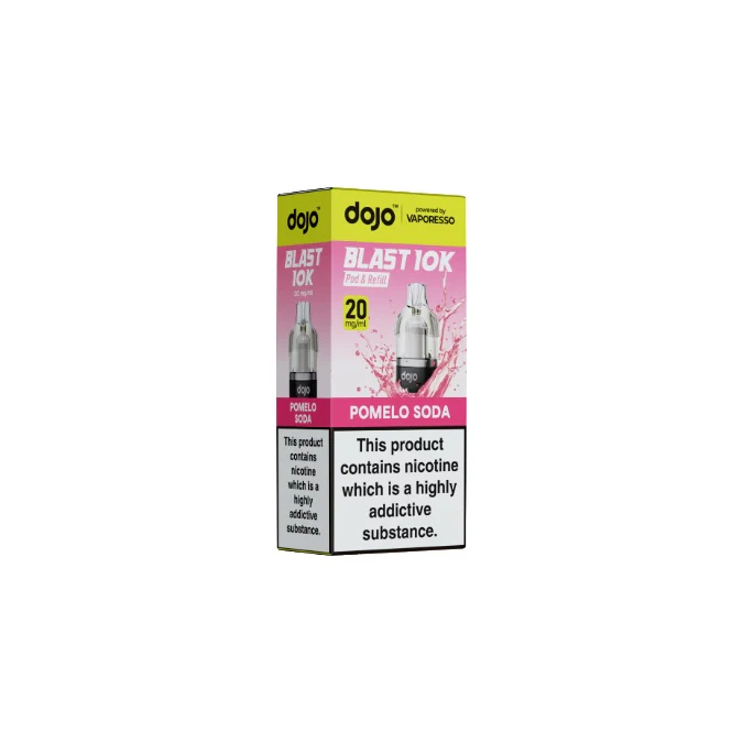 20mg Vaporesso Dojo Blast 10k Prefilled Pods 15 20mg Vaporesso Dojo Blast 10k Prefilled Pods 15
