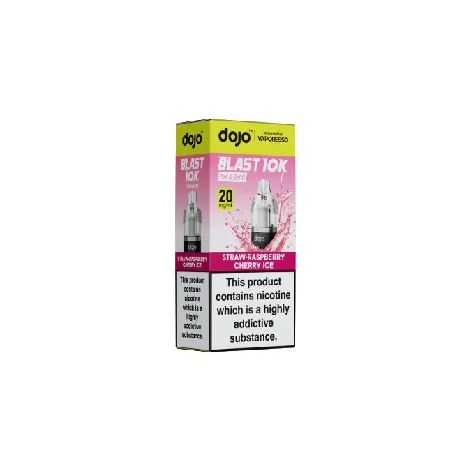 20mg Vaporesso Dojo Blast 10k Prefilled Pods 16 20mg Vaporesso Dojo Blast 10k Prefilled Pods 16