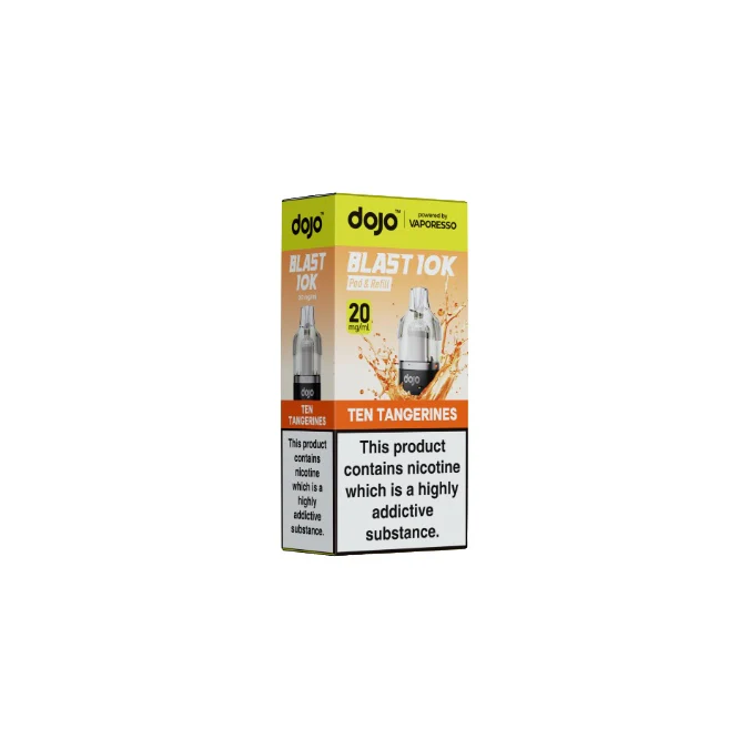 20mg Vaporesso Dojo Blast 10k Prefilled Pods 17 20mg Vaporesso Dojo Blast 10k Prefilled Pods 17