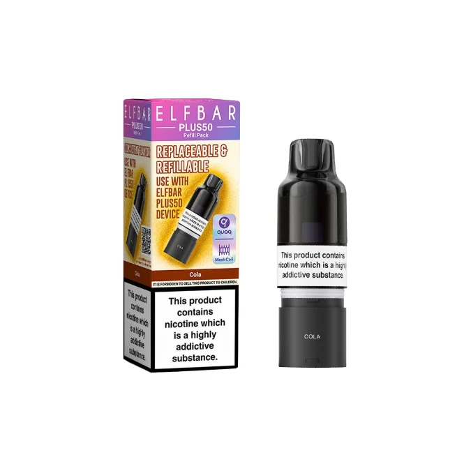 Elf bar Plus50 Prefilled Pods 9 Elf bar Plus50 Prefilled Pods 9