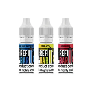 10mg Refill Bar Salts 10ml Nic Salts (50VG/50PG)