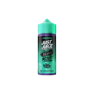 0mg Just Juice MINT 100ml Shortfill (70VG/30PG) 2